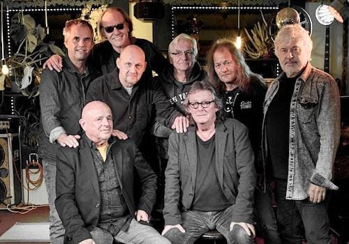 Promofoto von Concierto de NC Brown Blues Band en Núremberg.