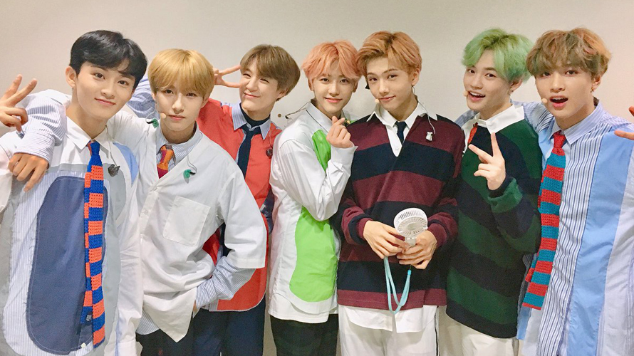 Promofoto von Concierto de NCT Dream en París.