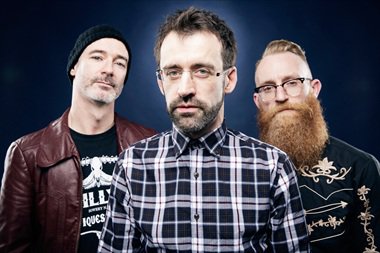 Promofoto von Neil Cowley Trio.