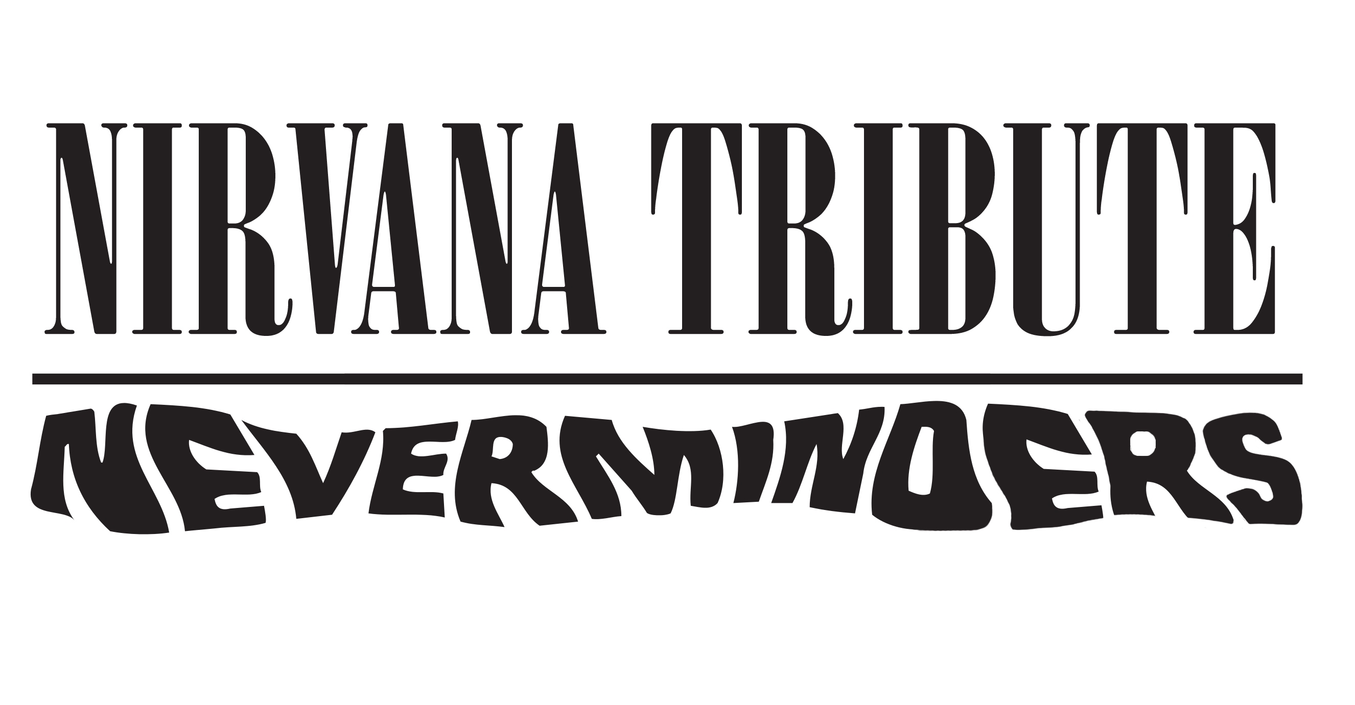 Fotografía promocional de Neverminders (Tributo a Nirvana)