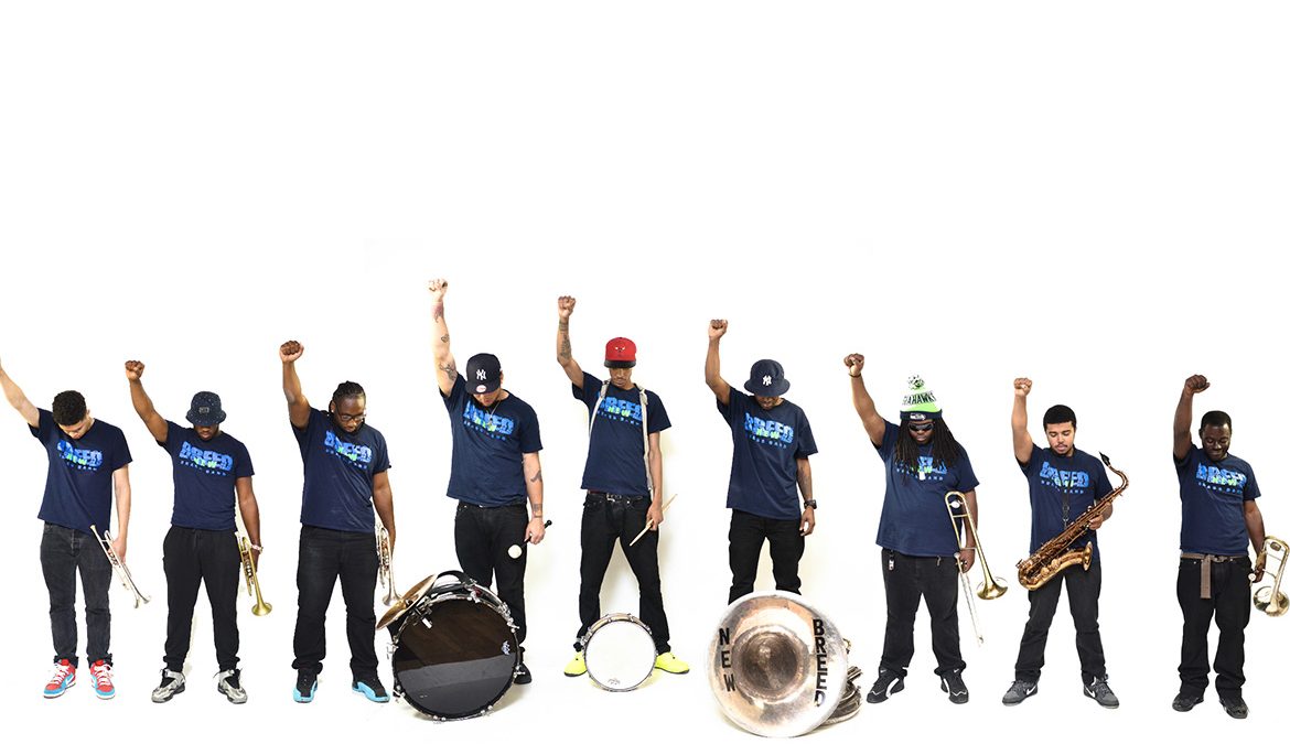 Fotografía promocional de New Breed Brass Band