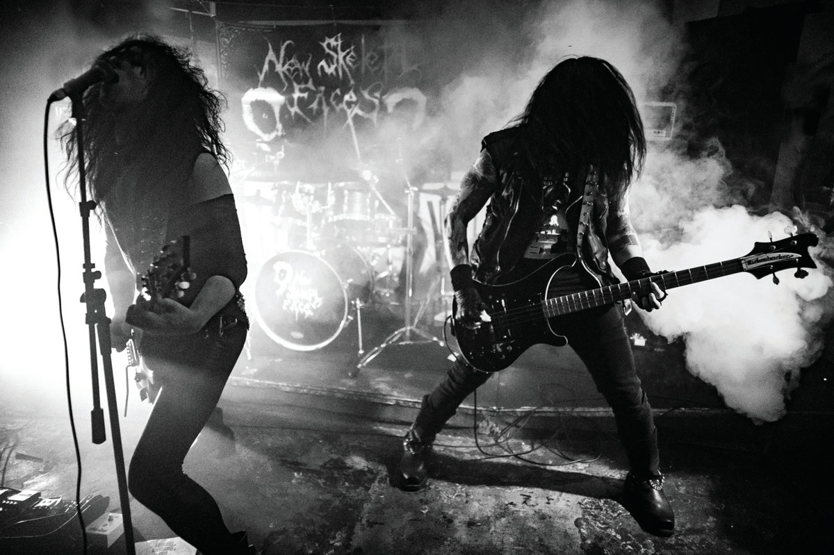 Fotografia promocional de New Skeletal Faces.