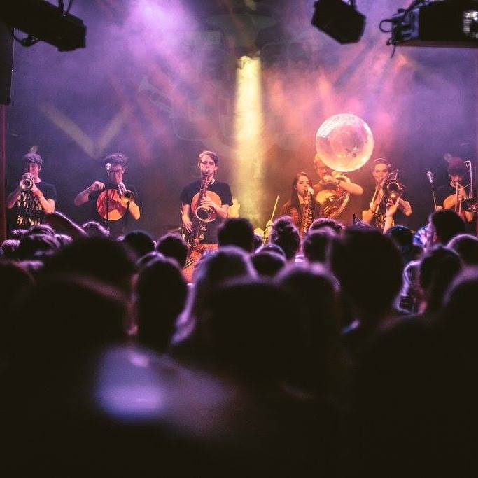 Fotografía promocional de New York Brass Band