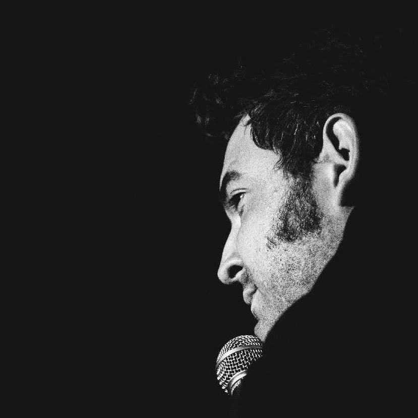 Promotional photograph of Nick Helm.