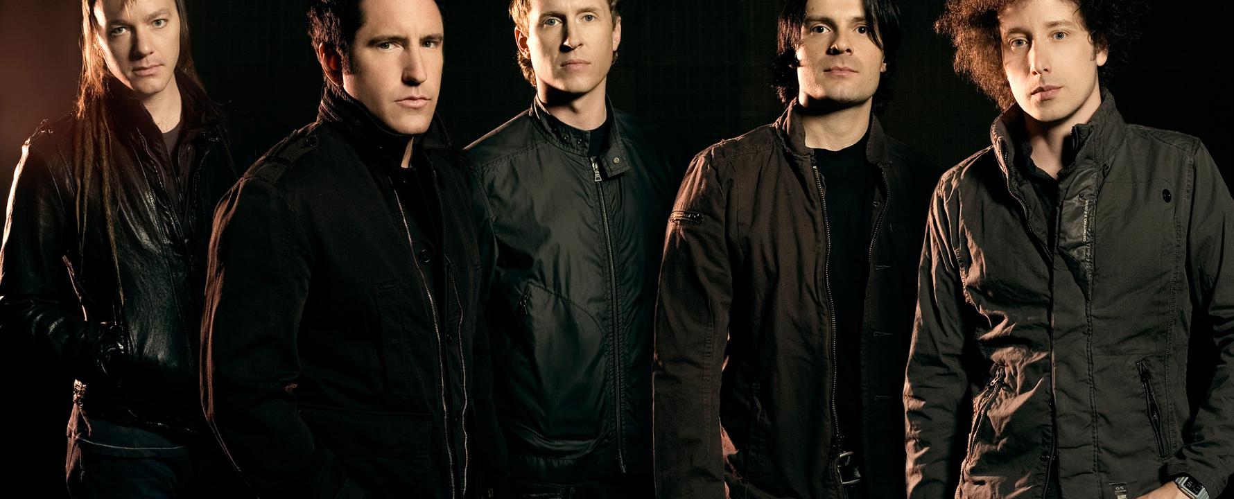 Photographie promotionnelle de Nine Inch Nails.