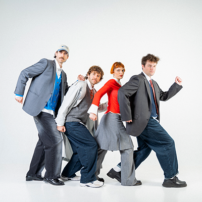 Fotografía promocional de Niños Bravos