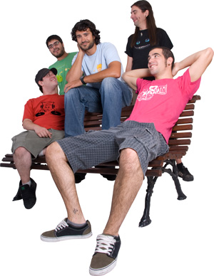 Fotografía promocional de Niños Velcro