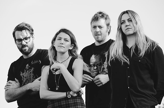 Fotografía promocional de Concierto de No Joy en París