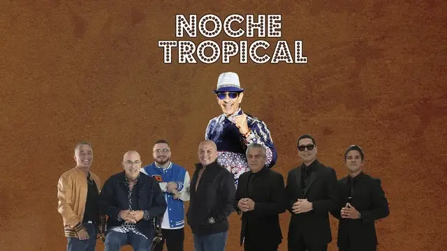 Fotografia promocional de Noche Tropical del Año.