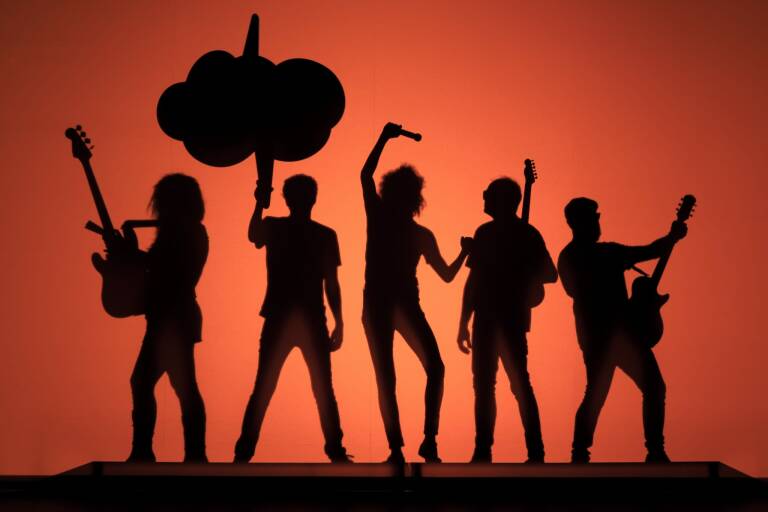 Fotografía promocional de Nube Naranja