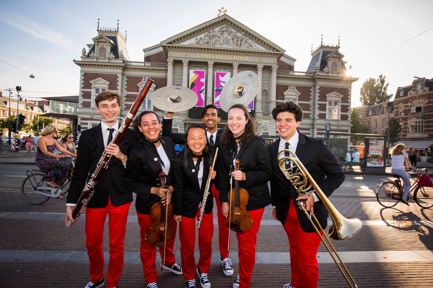 Promotional photograph of Concierto de NYO Jazz en New York.