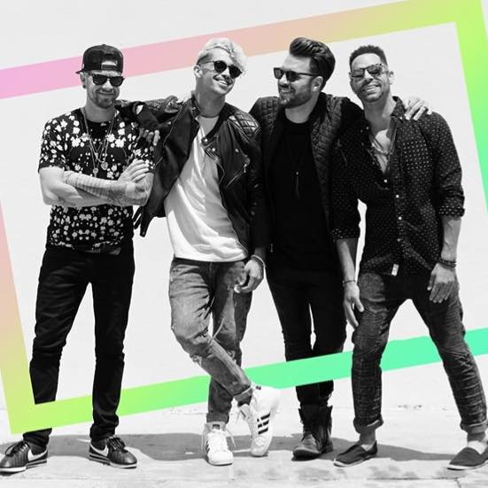 Promotional photograph of O-Town.