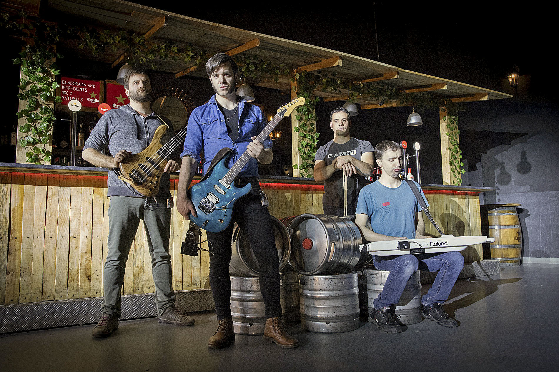 Promotional photograph of Obeses.