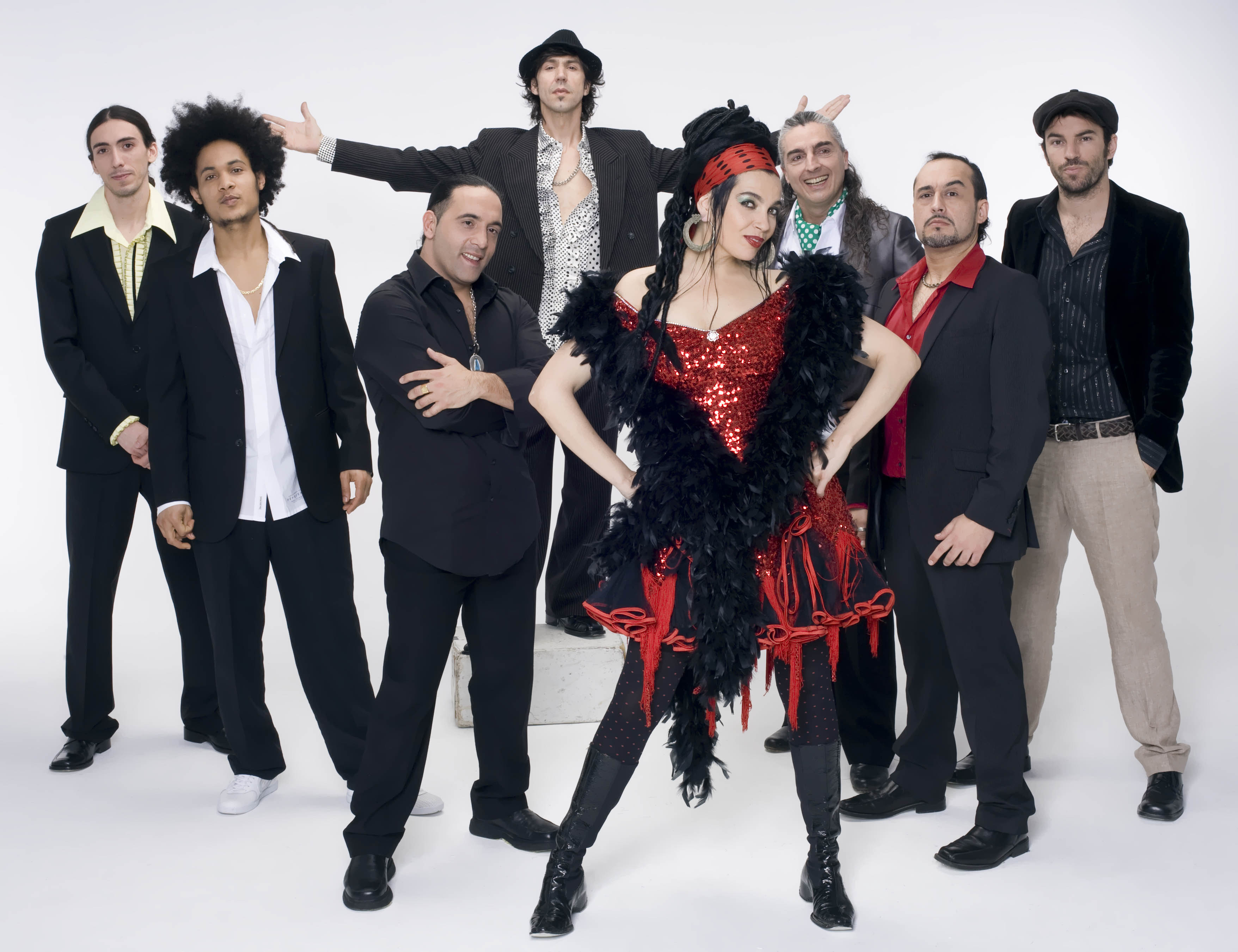 Fotografía promocional de Ojos de Brujo