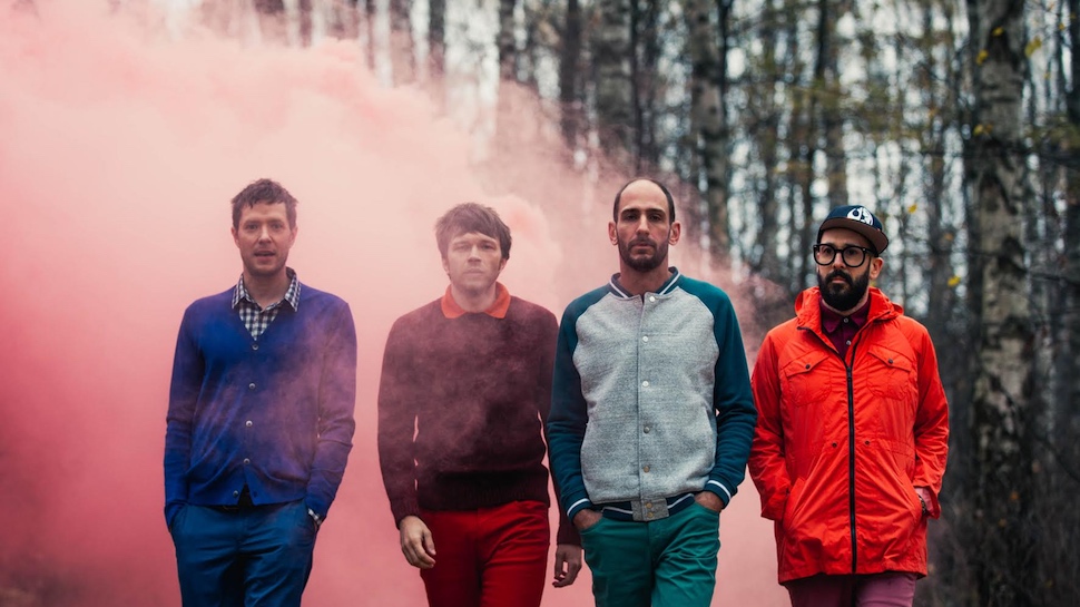 Promotional photograph of OK Go.