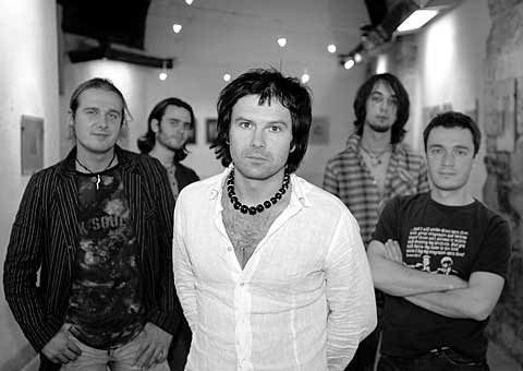 Promotional photograph of Okean Elzy.