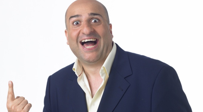 Promotional photograph of Omid Djalili.