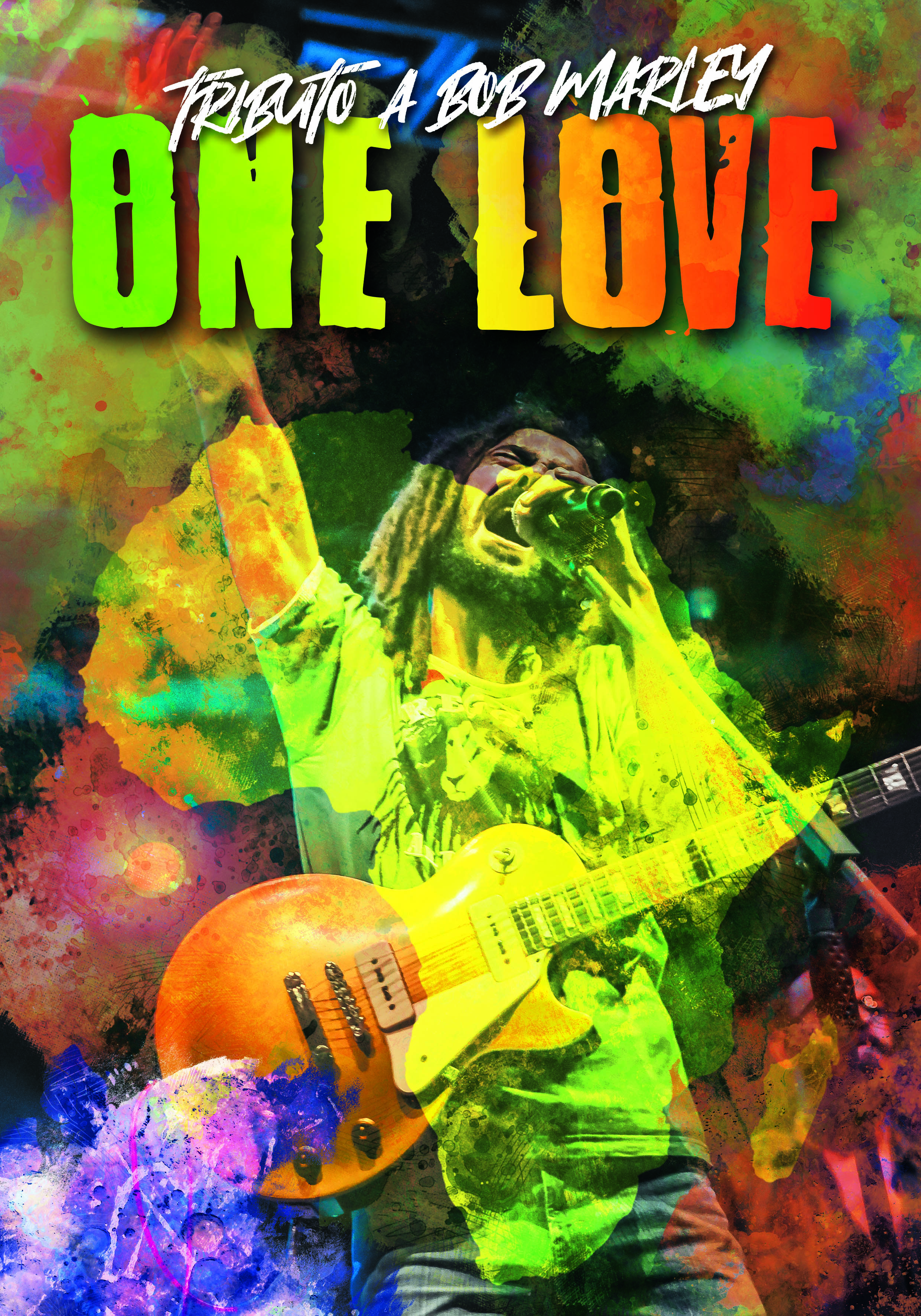 Fotografía promocional de ONE LOVE: TRIBUTO A BOB MARLEY