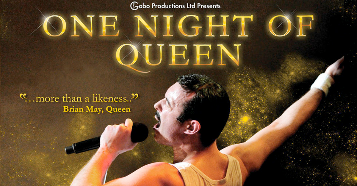 Fotografía promocional de Concierto de One Night of Queen en Niort