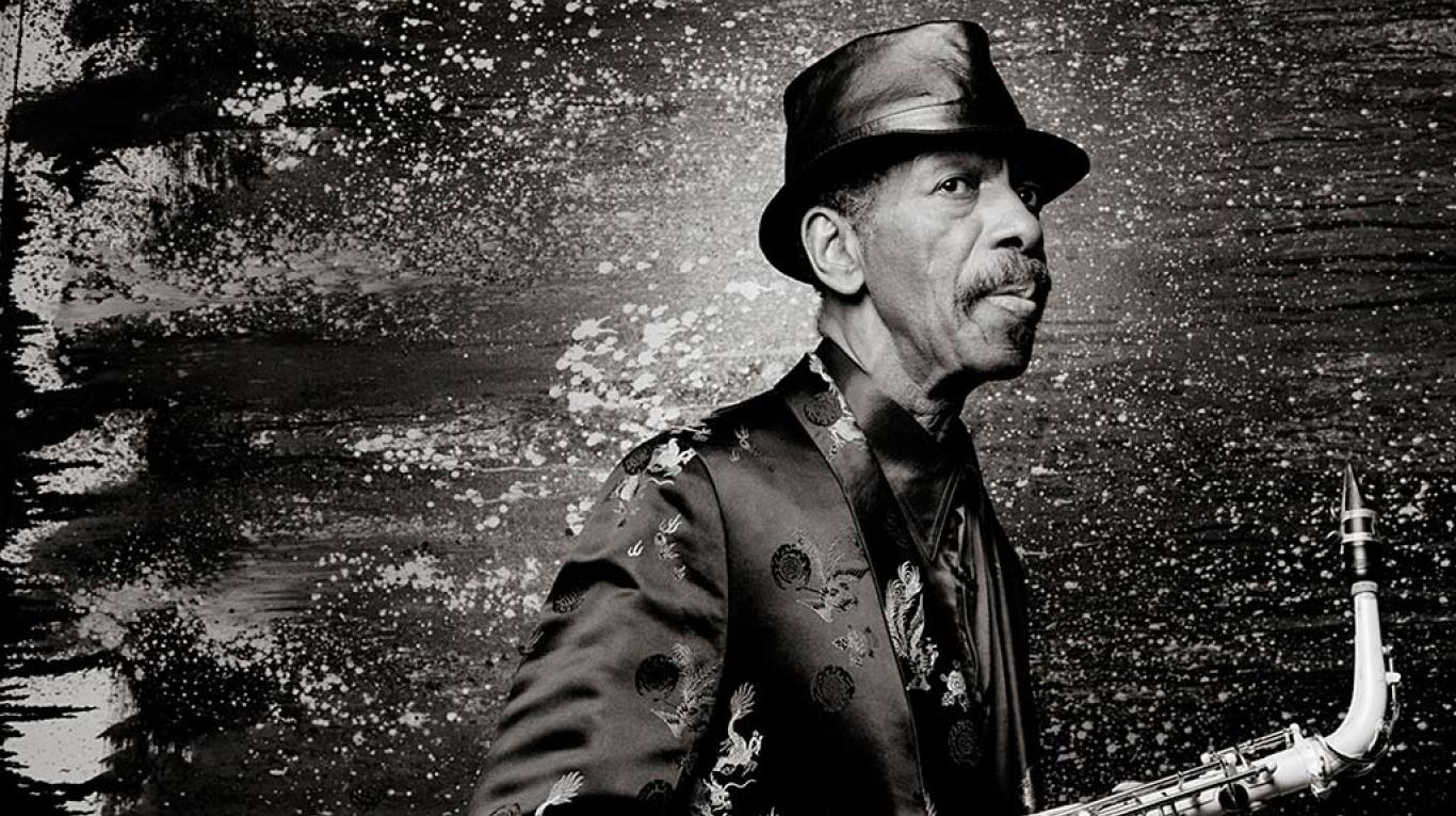 Fotografía promocional de Ornette Coleman