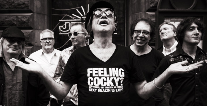 Fotografia promozionale di Concierto de Painters and Dockers en Newstead.