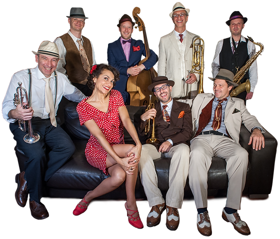 Fotografía promocional de Concierto de Panama Swing en París