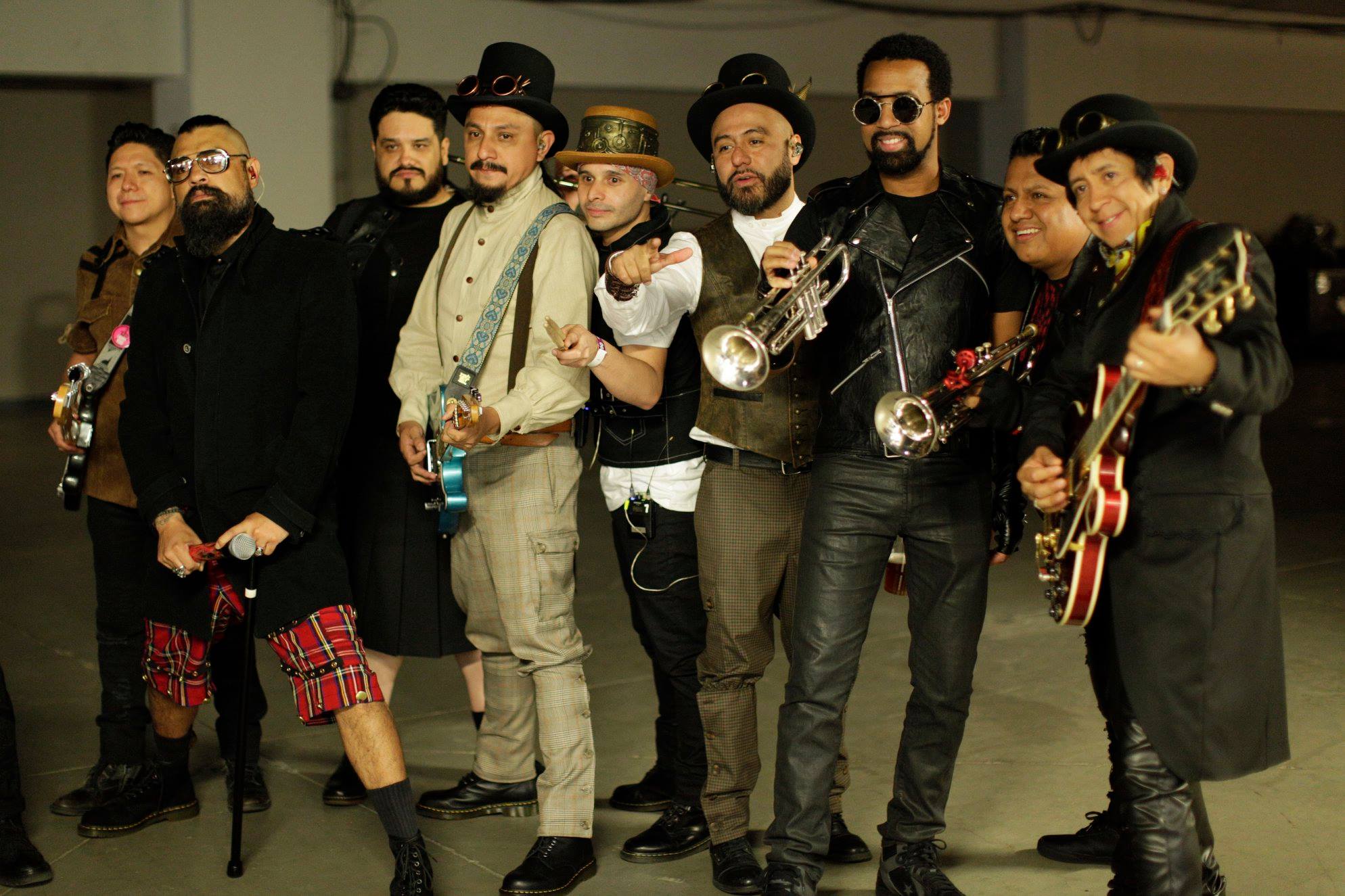 Fotografía promocional de Concierto de Panteón Rococó en Monterrey