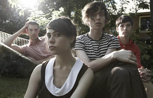 Fotografía promocional de Parenthetical Girls