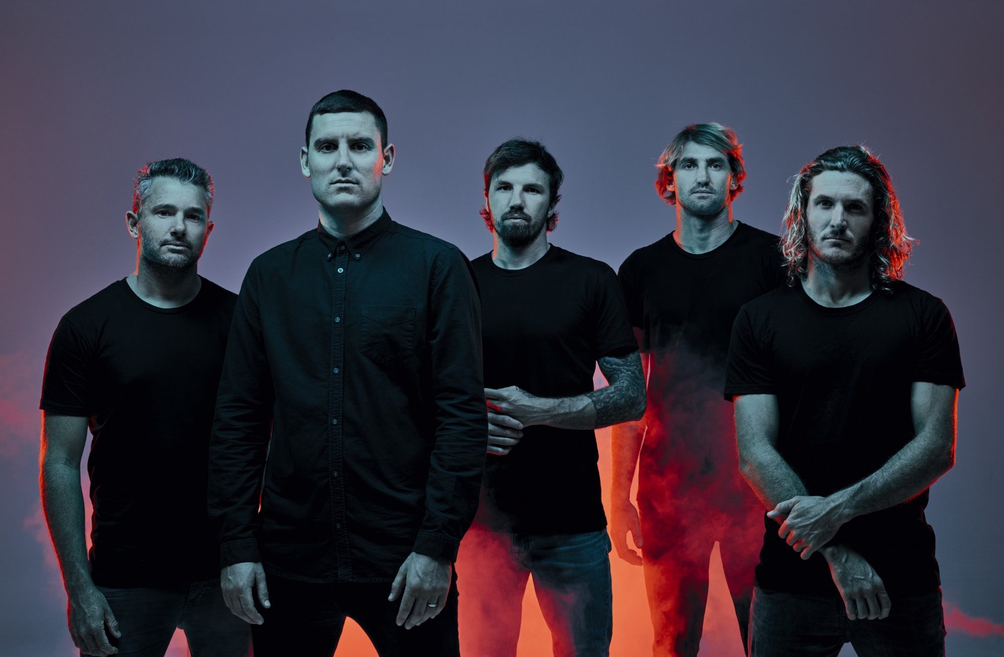 Promotional photograph of Parkway Drive.