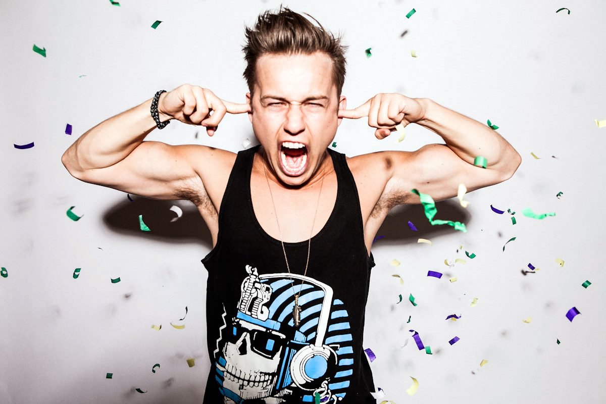 Promotional photograph of Concierto de Party Favor en Houston.