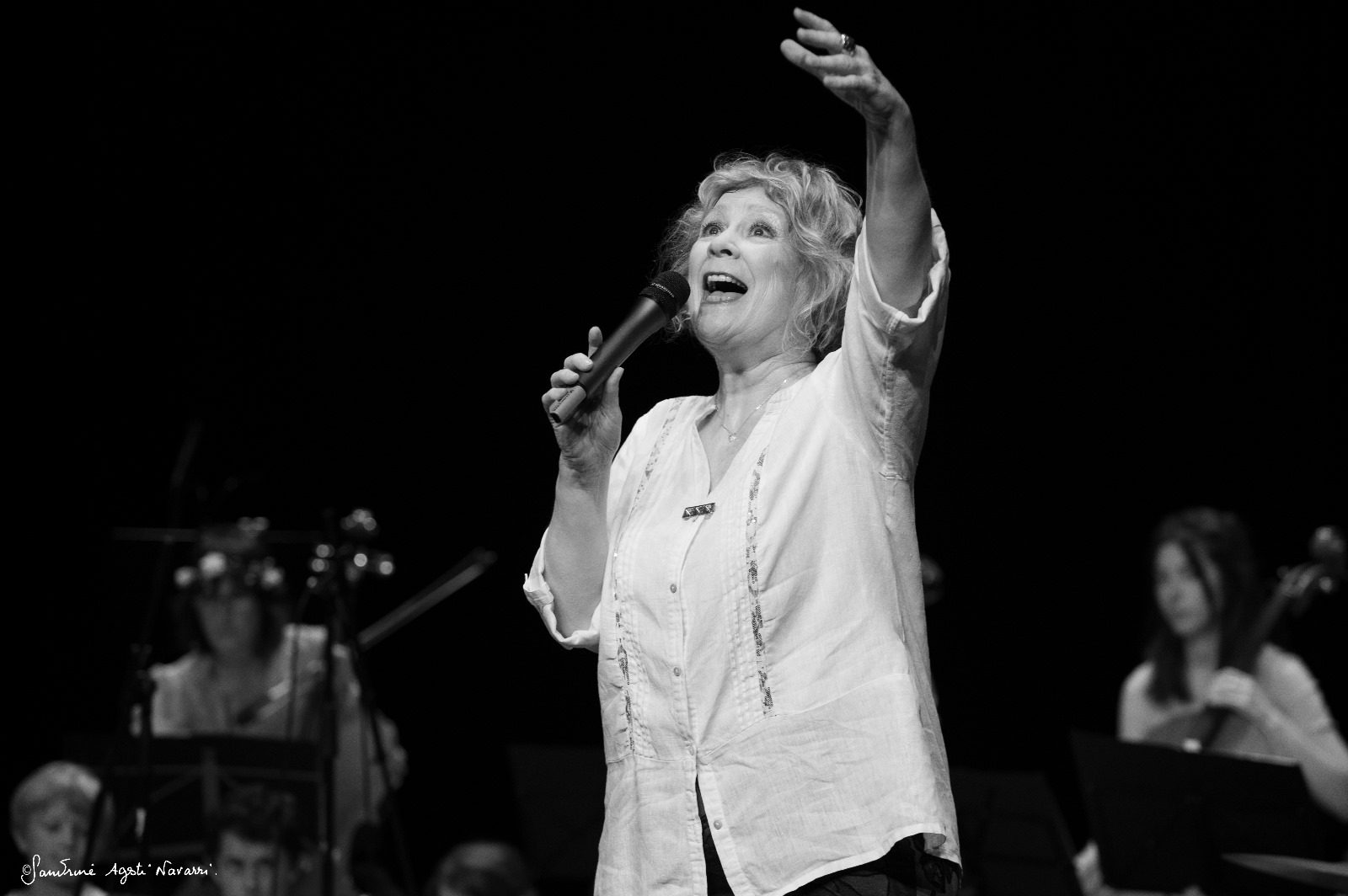 Fotografia promocional de Pascale Baldi.