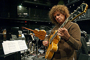 Promotional photograph of Pat Metheny Group.