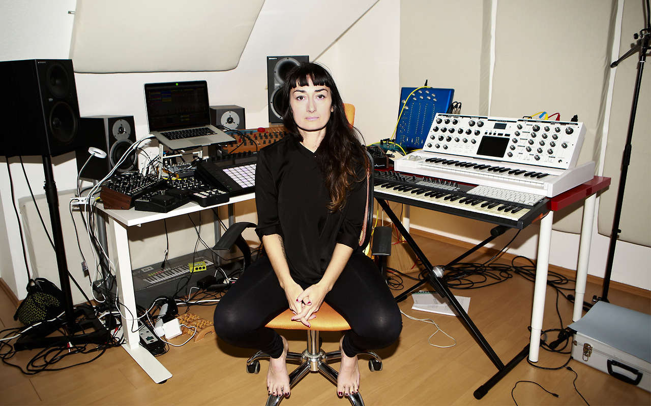 Fotografía promocional de Paula Temple