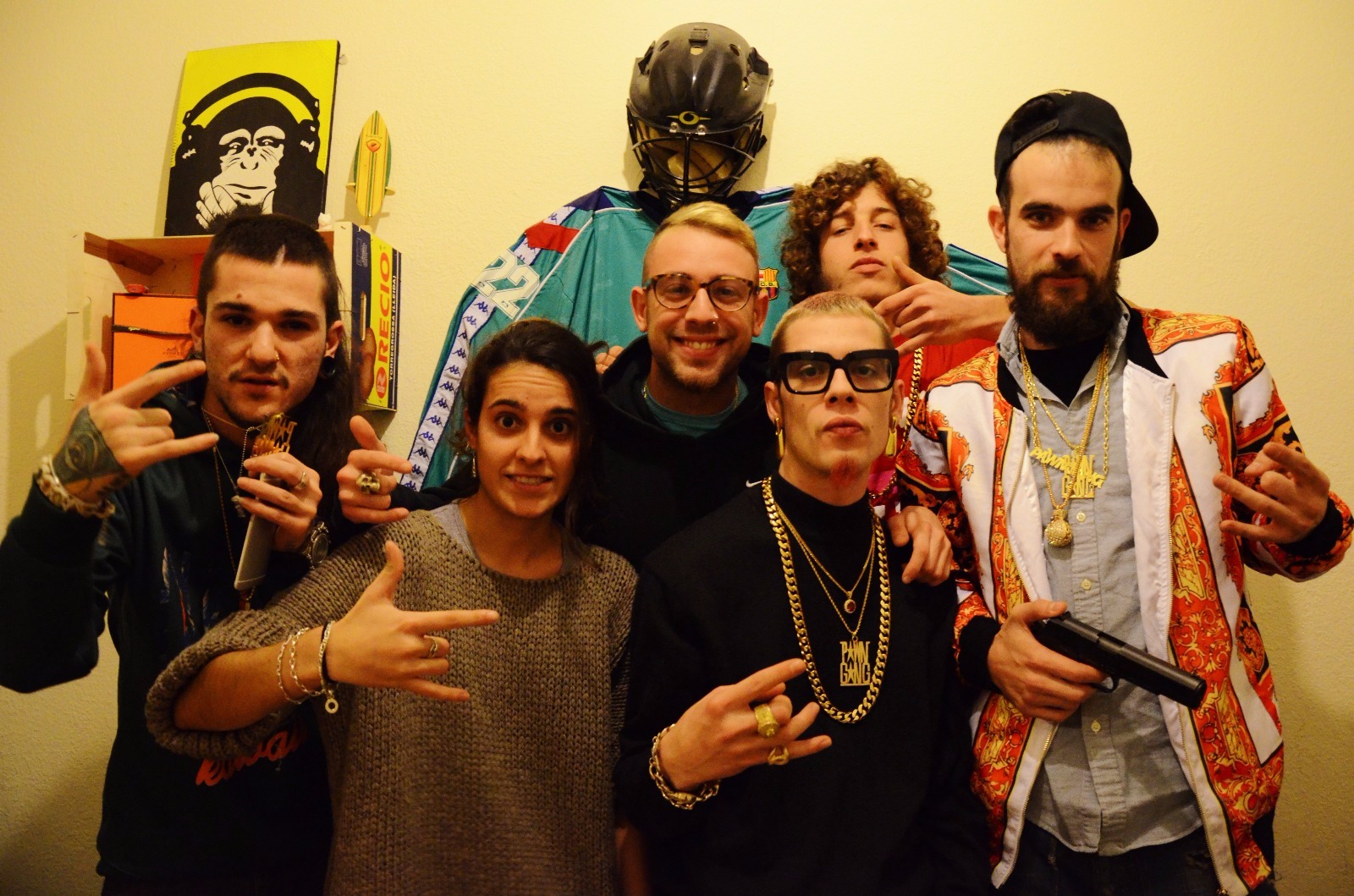 Fotografía promocional de Pawn Gang