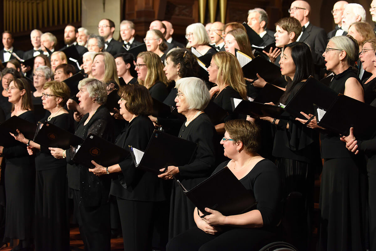 Fotografia promocional de Pax Christi Chorale.