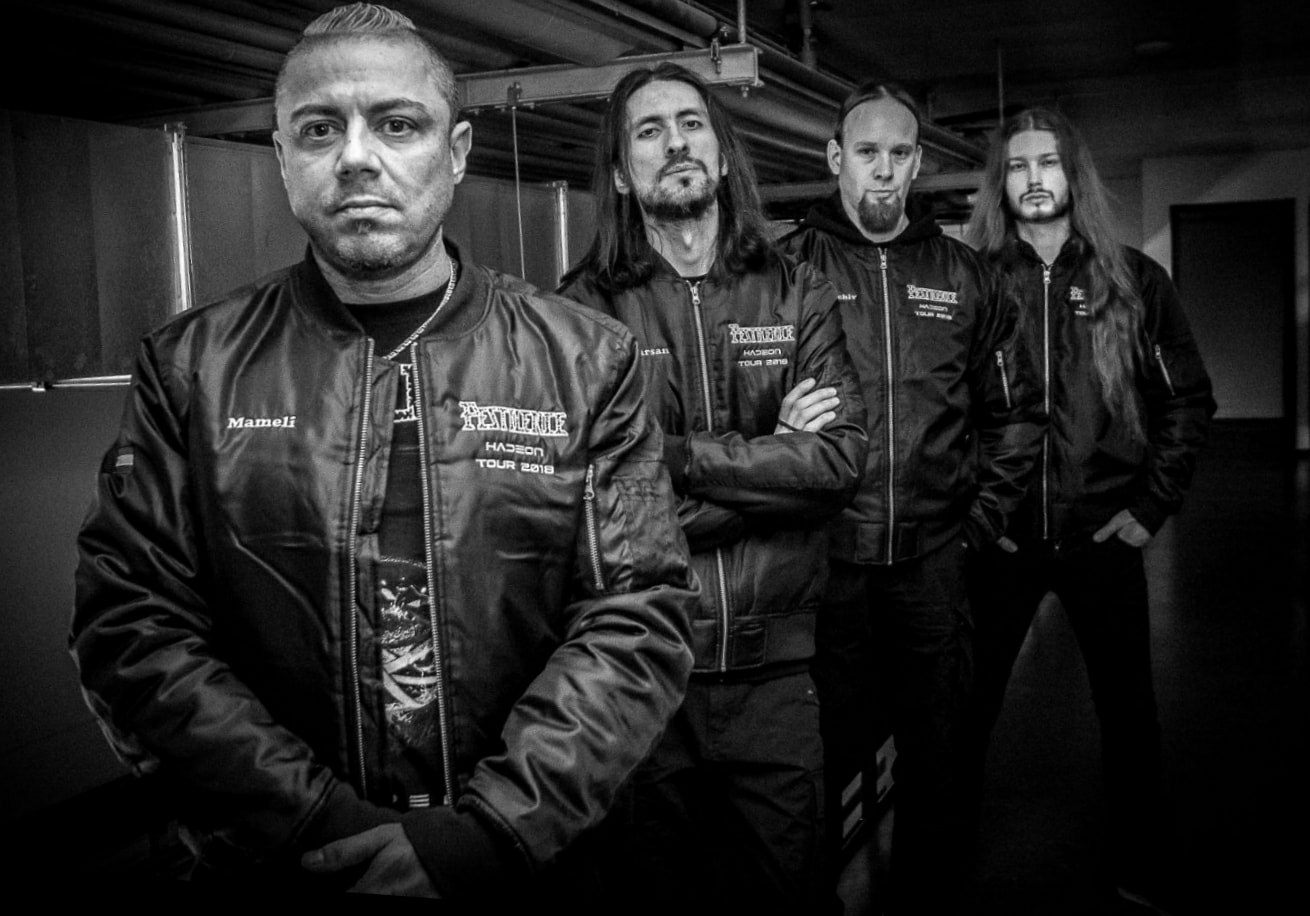 Promofoto von Concierto de Pestilence en Weinheim.