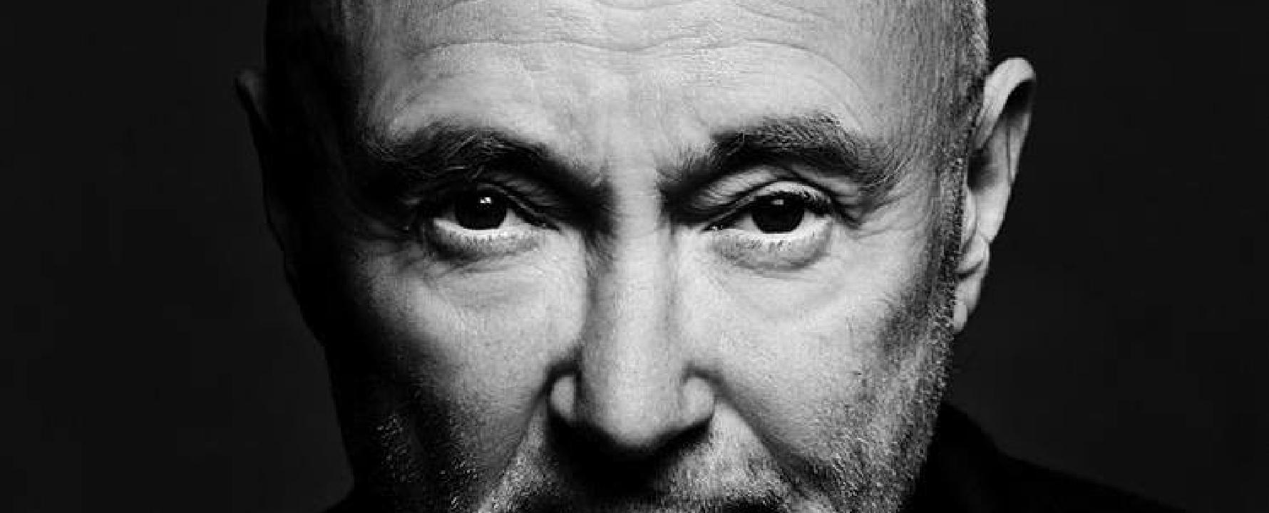 Promotional photograph of Phil Collins.