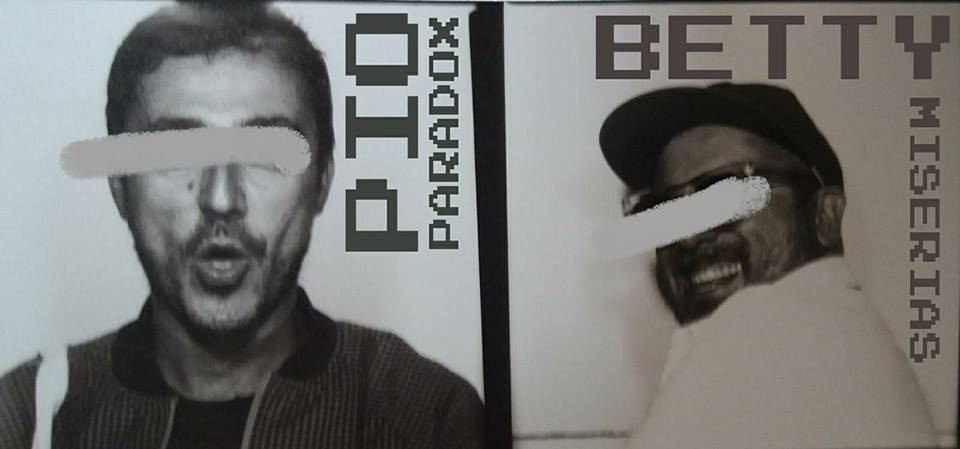 Fotografía promocional de Pio Paradox & Betty Miserias