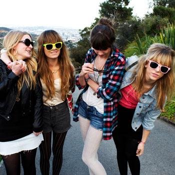 Fotografía promocional de Plasticines