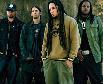 Fotografía promocional de P.O.D.