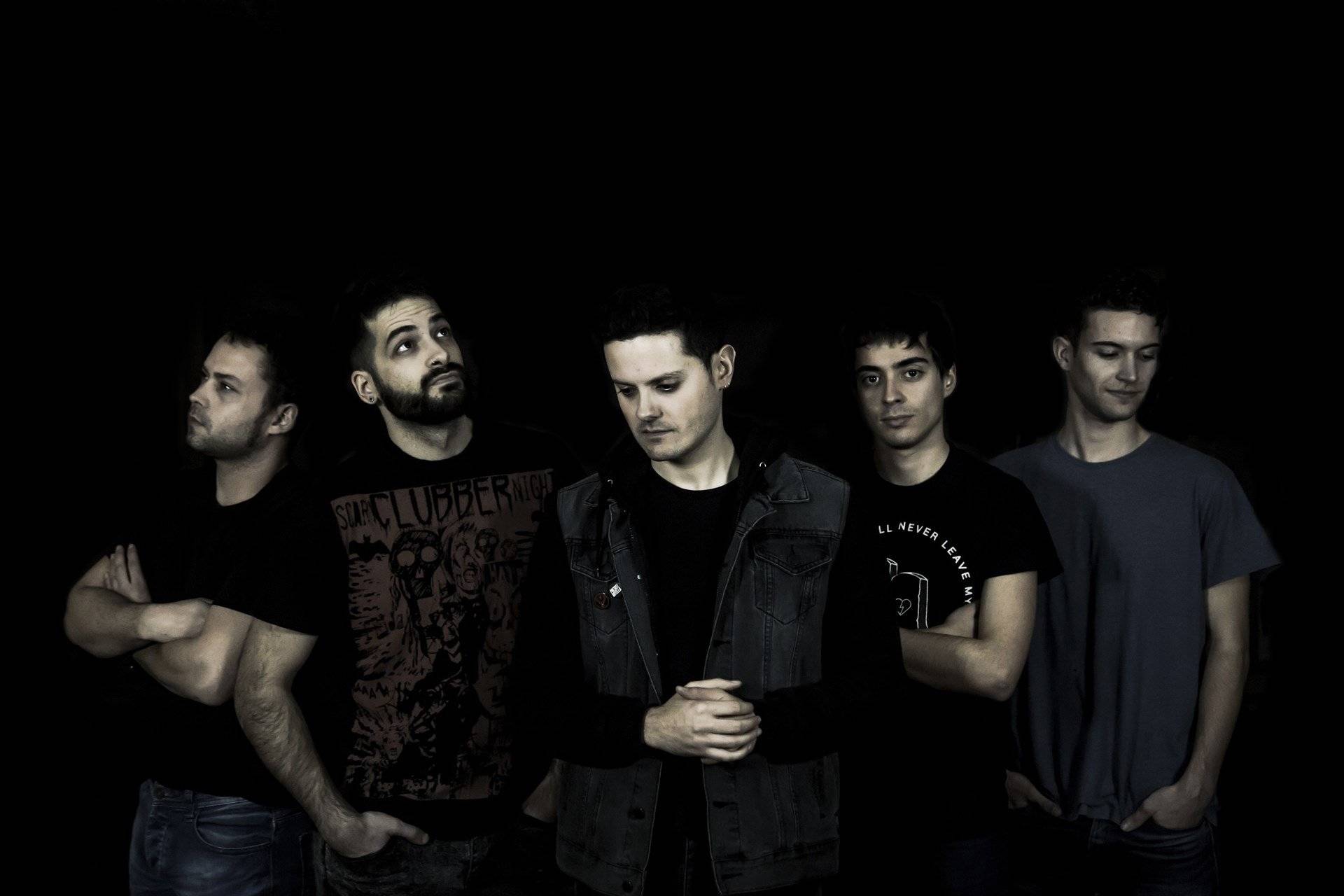 Promotional photograph of Poetas de Botella.