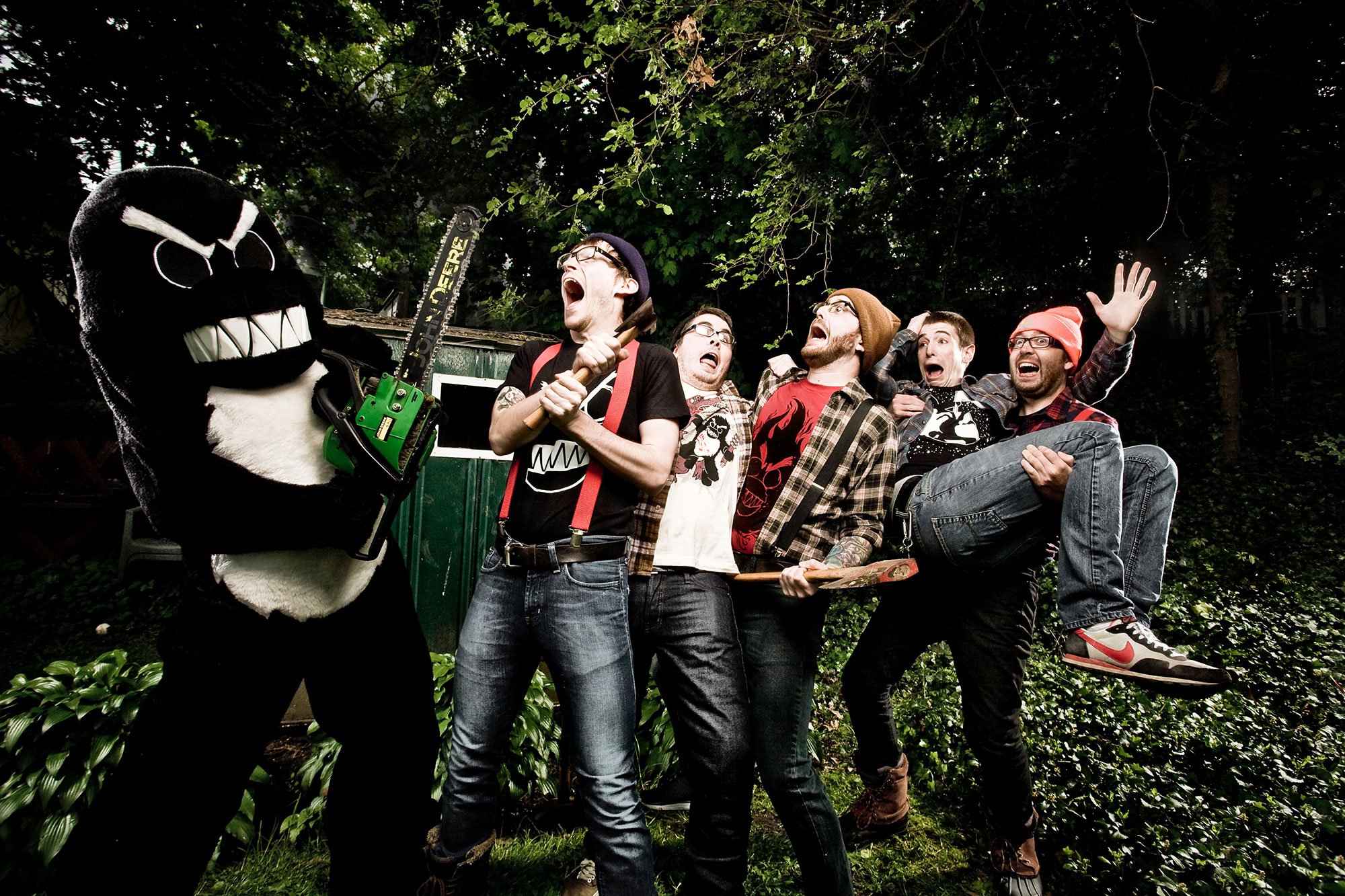 Promotional photograph of Polar Bear Club.