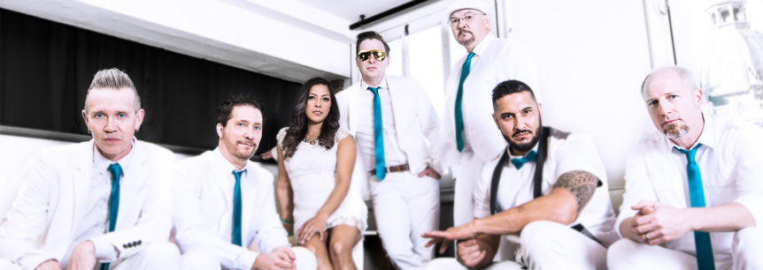 Promotional photograph of Pop Fiction.