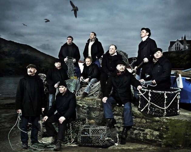 Promotional photograph of Port Isaac's Fisherman's Friends.