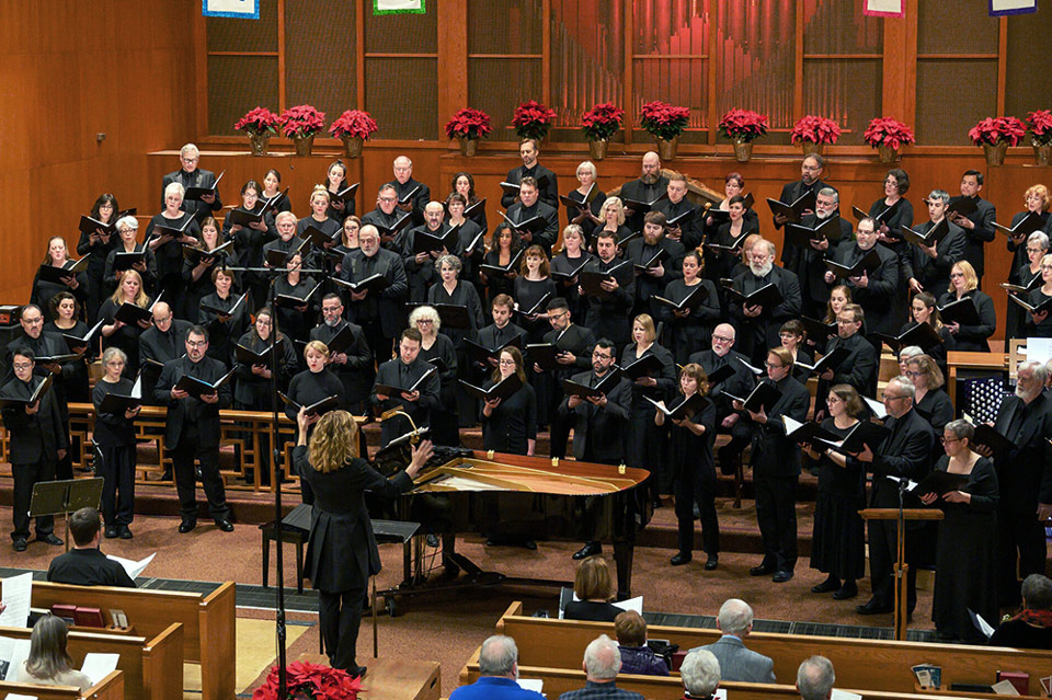 Fotografia promocional de Portland Symphonic Choir.