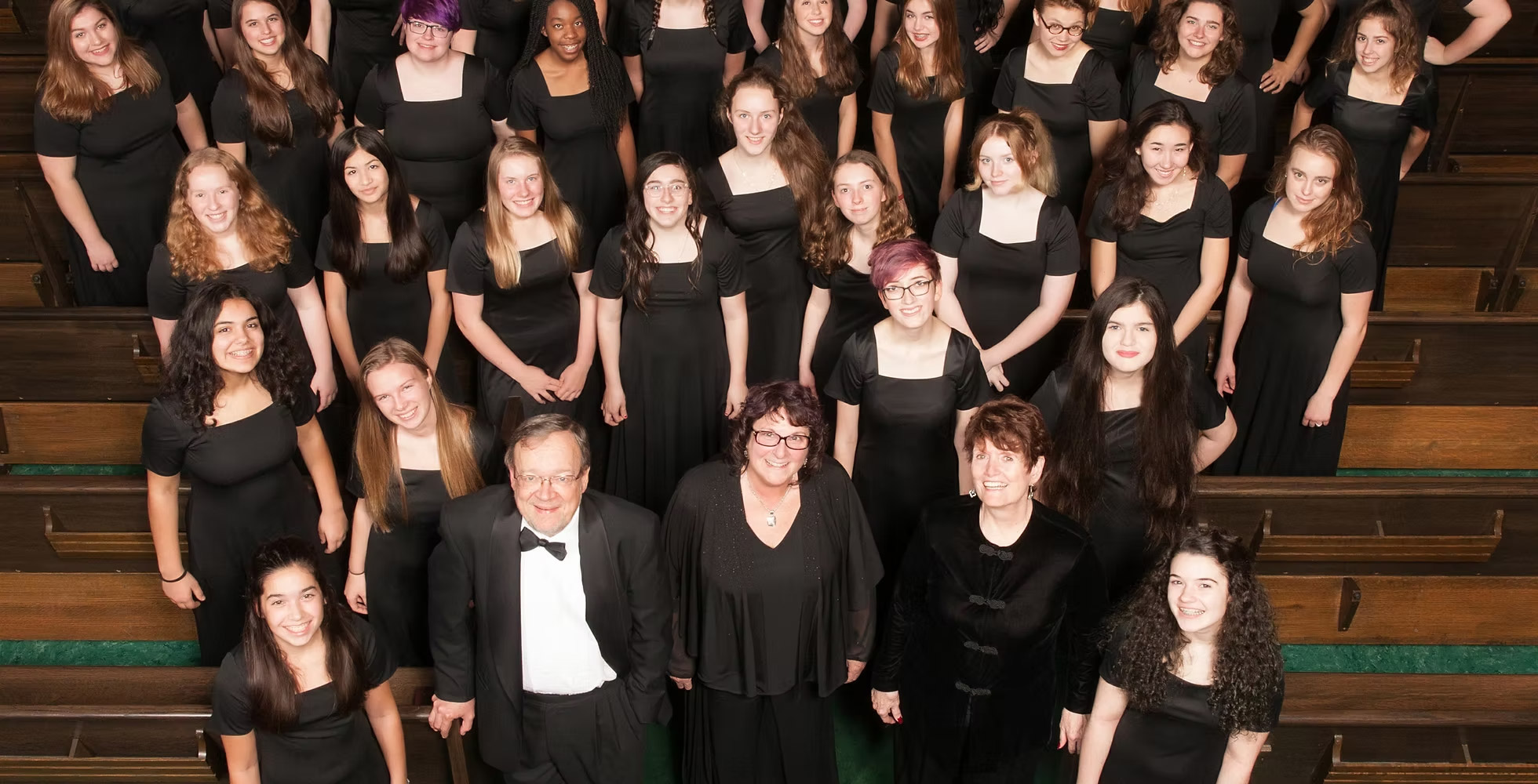 Fotografía promocional de Portland Symphonic Girlchoir