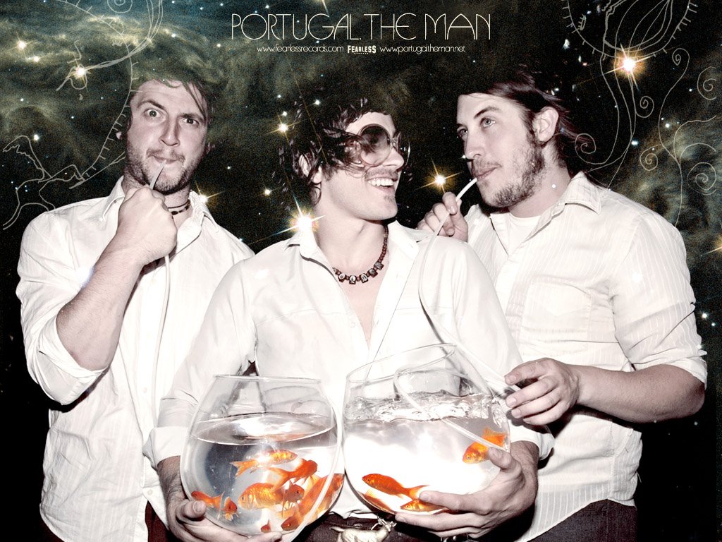 Fotografía promocional de Portugal. The Man