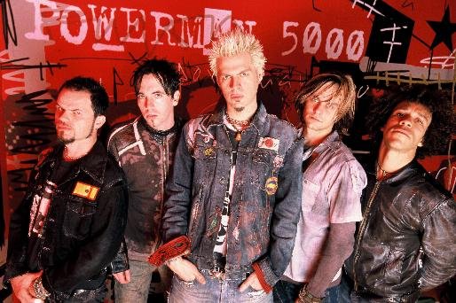 Fotografia promocional de Powerman 5000.