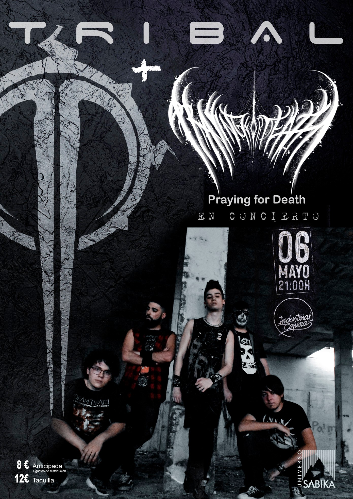 Fotografia promocional de Praying For Death.