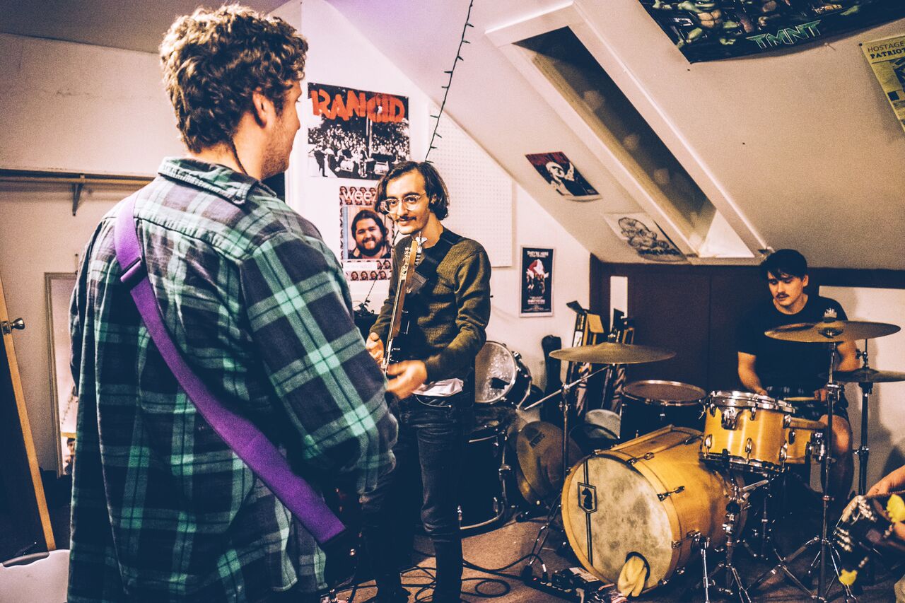 Fotografía promocional de Prince Daddy & the Hyena